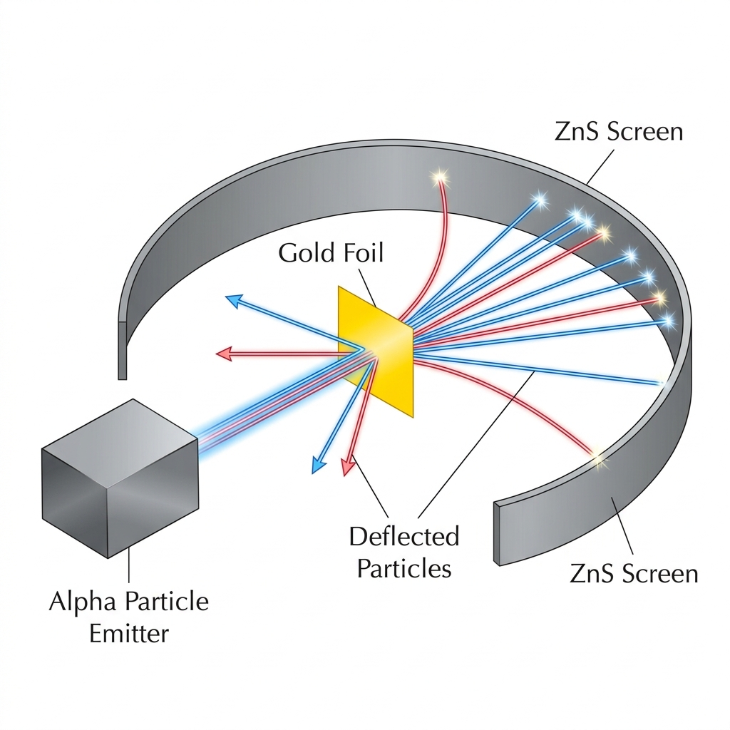 Rutherford's Alpha Particle Scattering Experiment