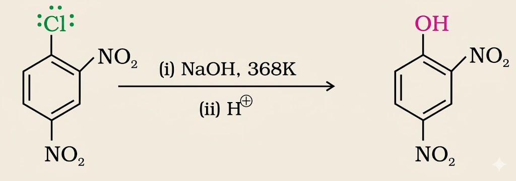 2,4-Dinitrochlorobenzene Substitution