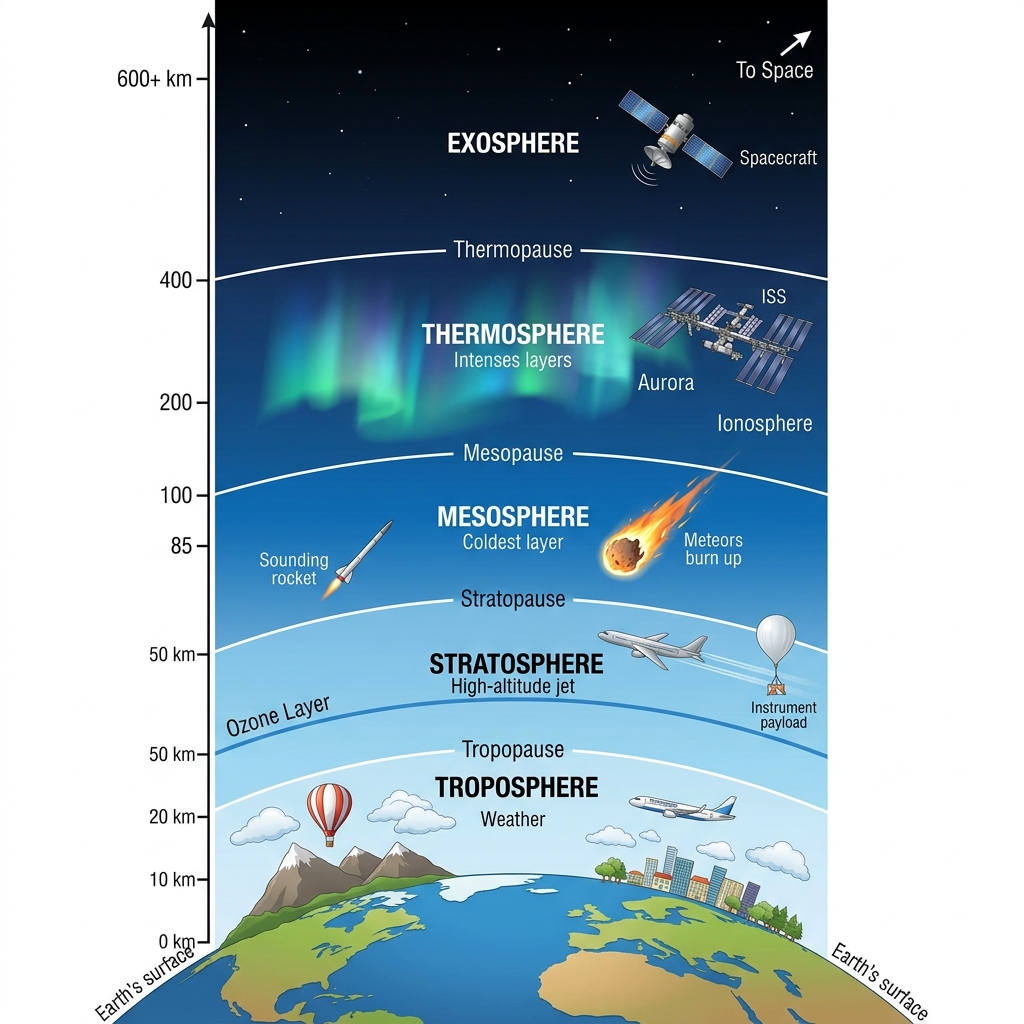 Layers of the Earth's Atmosphere