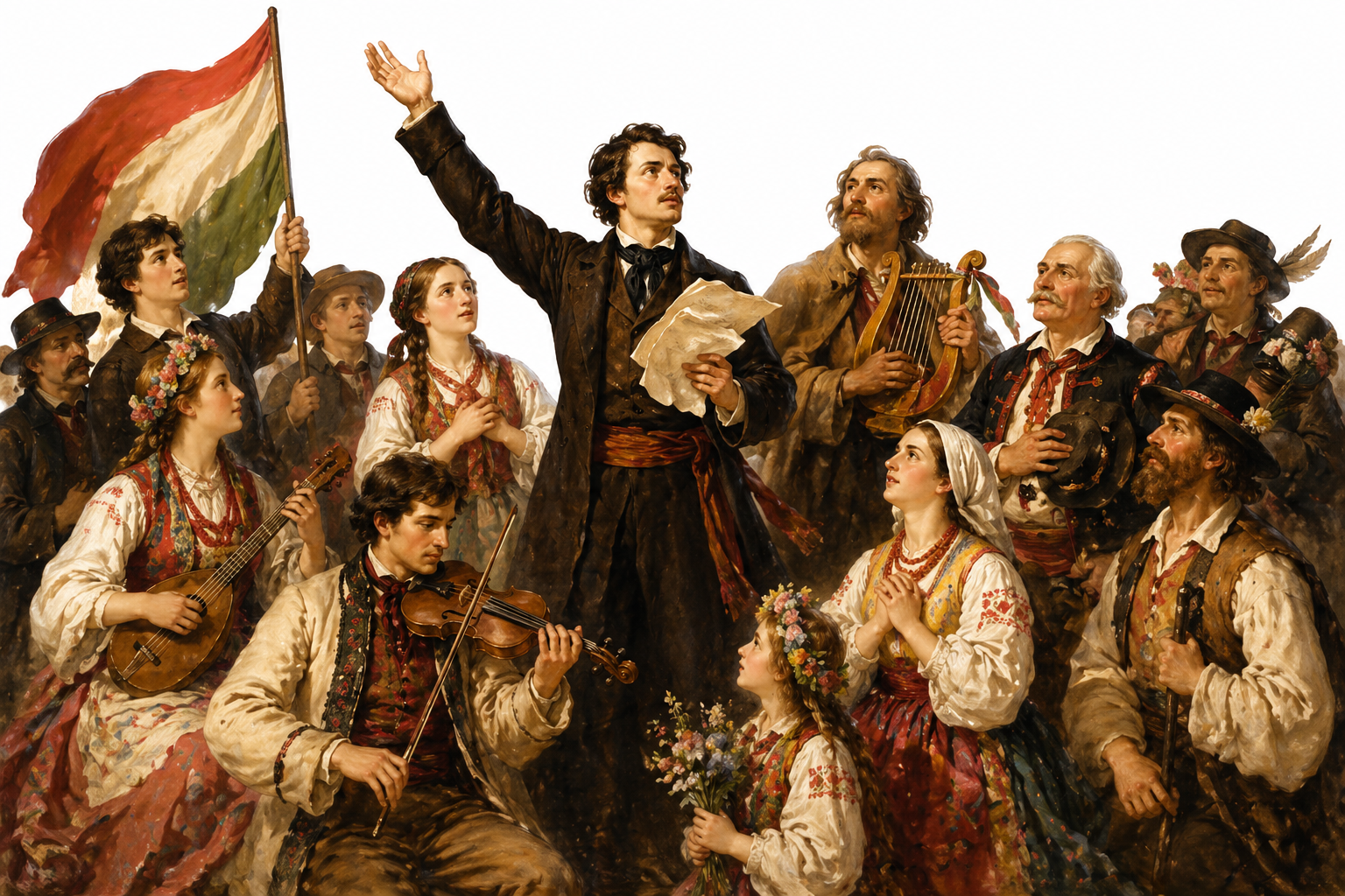 Romantic art and national feeling