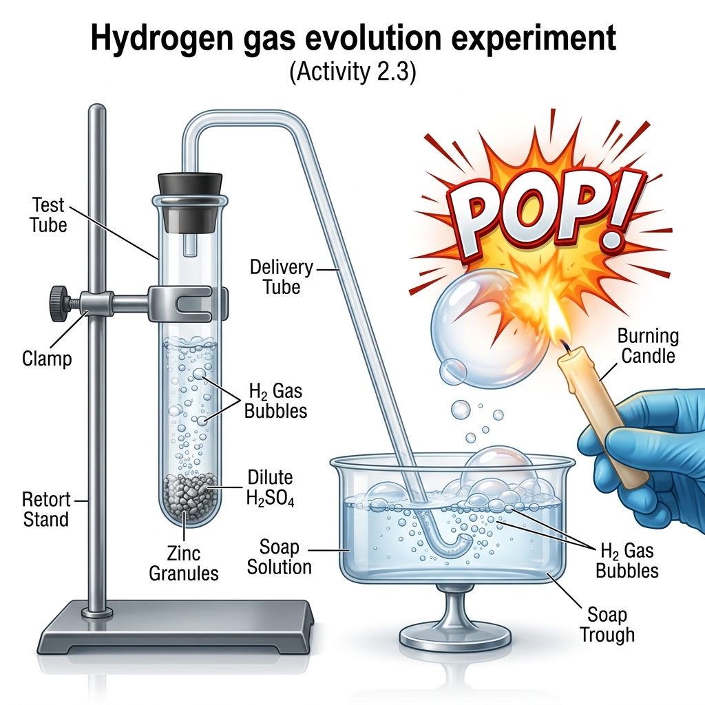 Hydrogen Pop Test