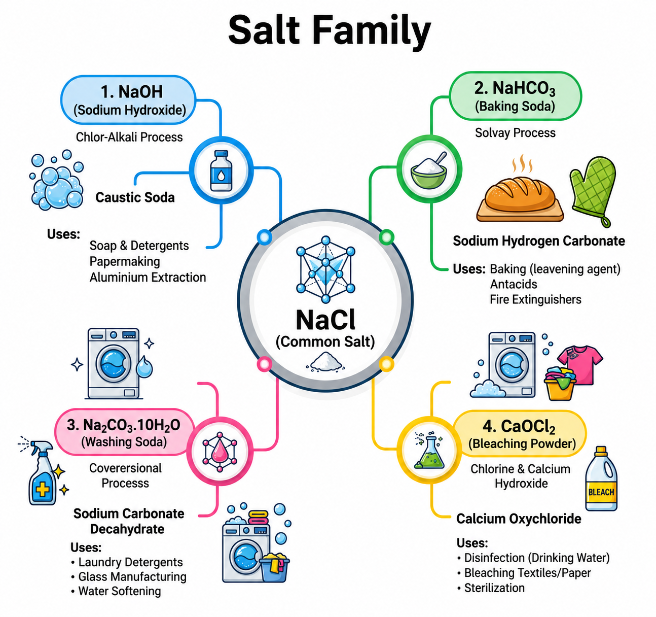 Salt Family Mindmap