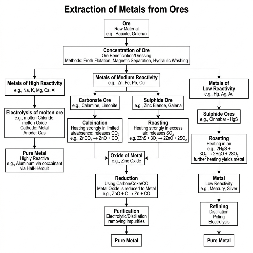 Metallurgy Flowchart