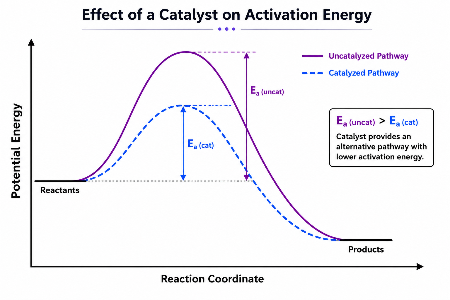 Effect of Catalyst on Activation Energy