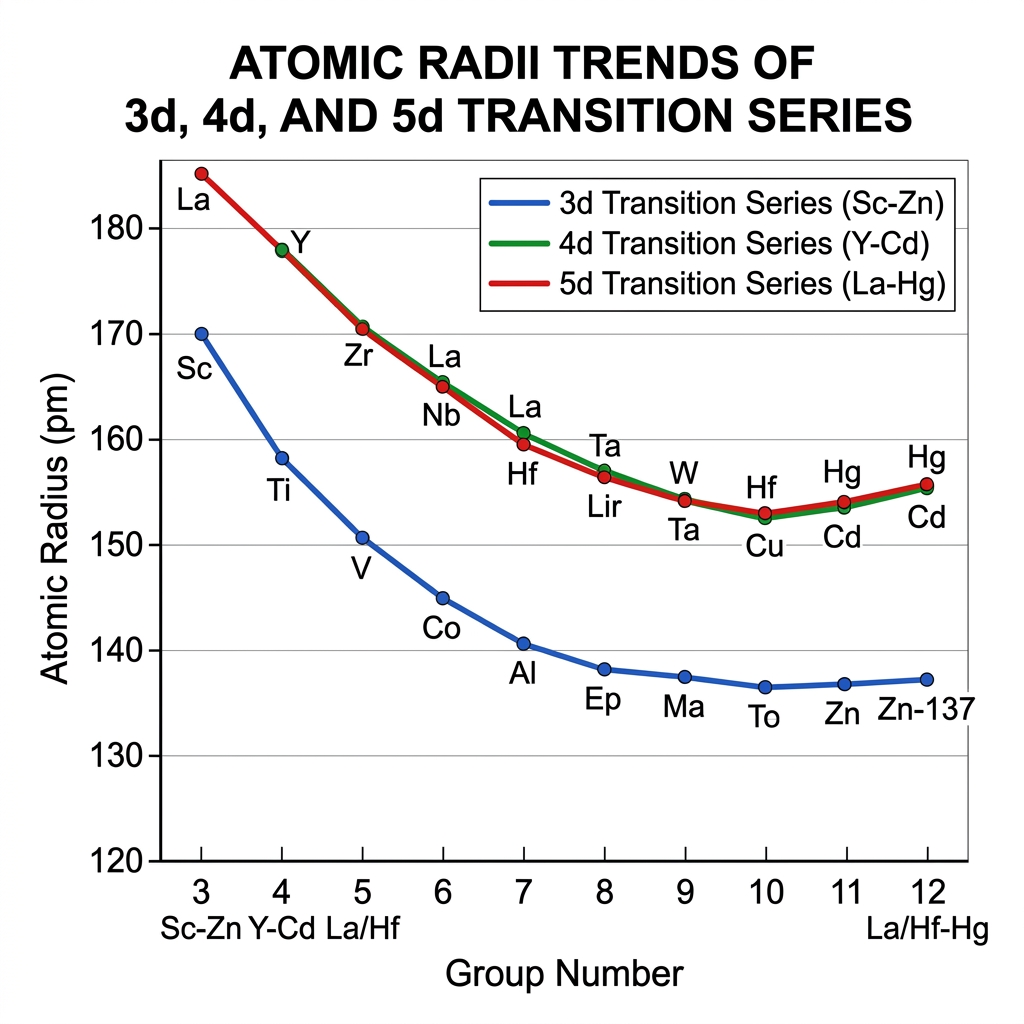 Trend in Atomic Radii