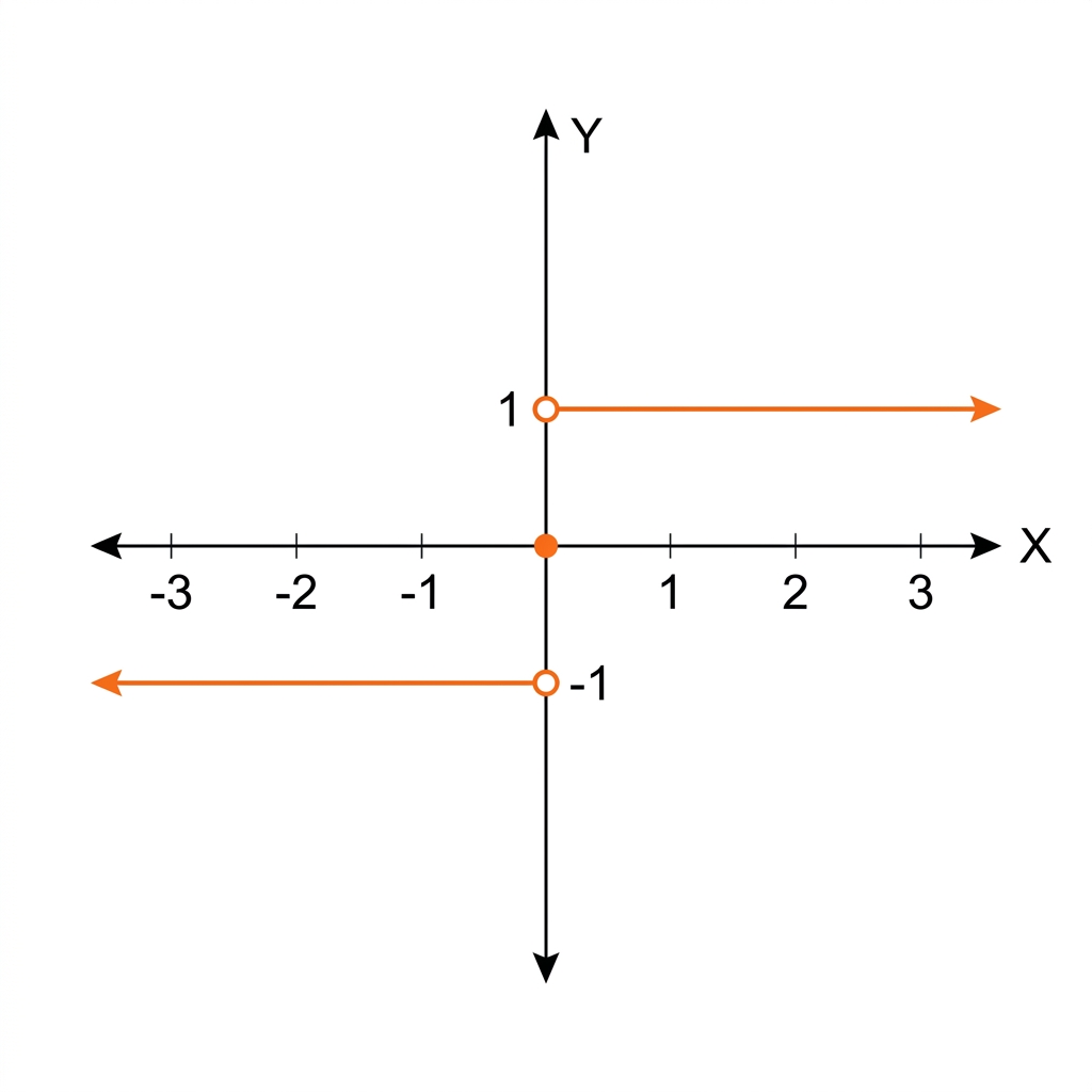 Signum Function Graph