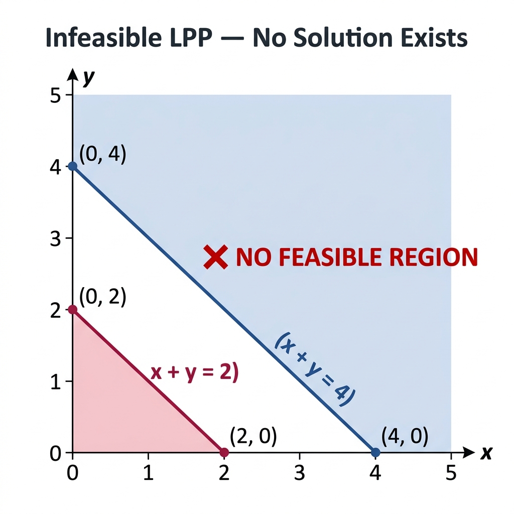Infeasible LPP Graph
