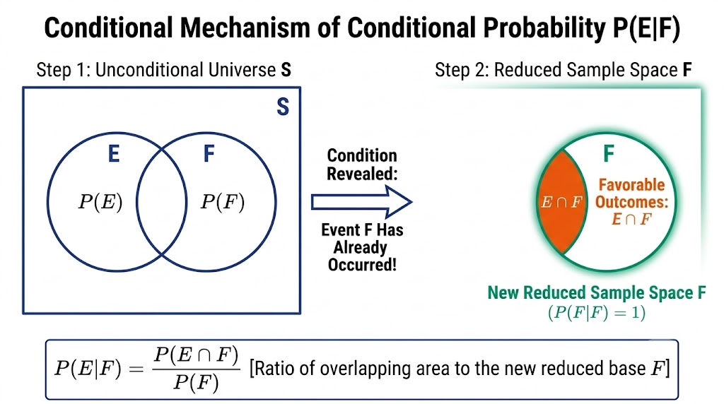 Conditional Probability & Reduced Sample Space Mechanism