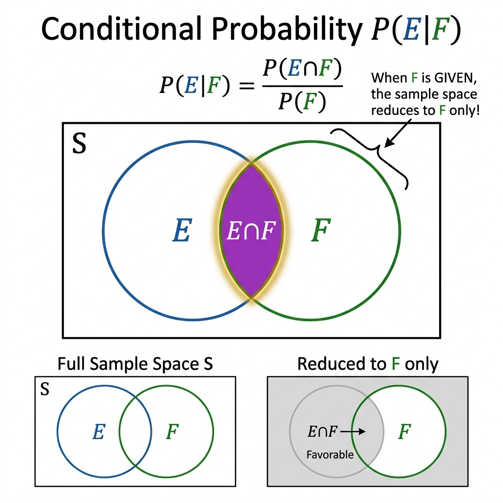 Conditional Probability Venn Diagram