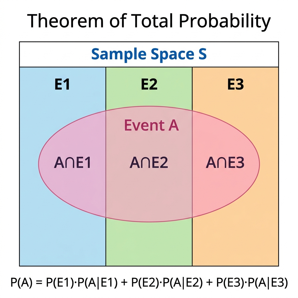 Total Probability Theorem Venn Diagram